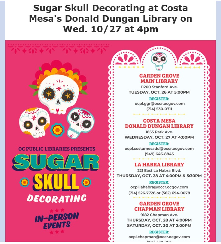 Sugar Skull Decorating