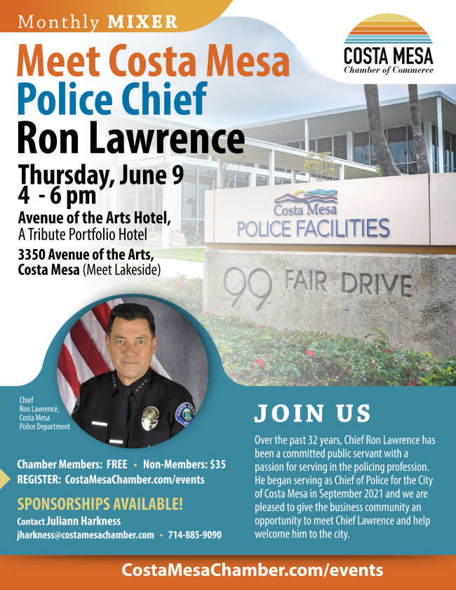 police chief monthly mixer