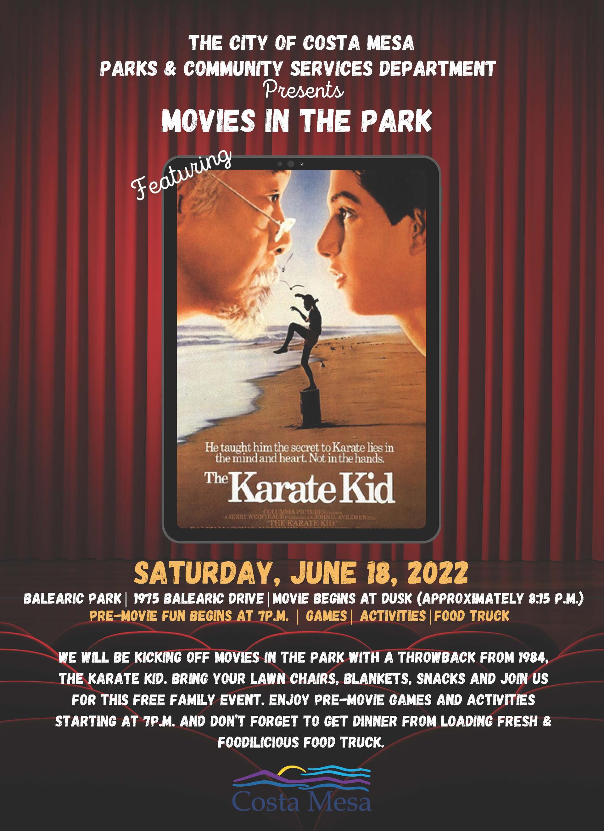 Finalized Karate Kid Flyer