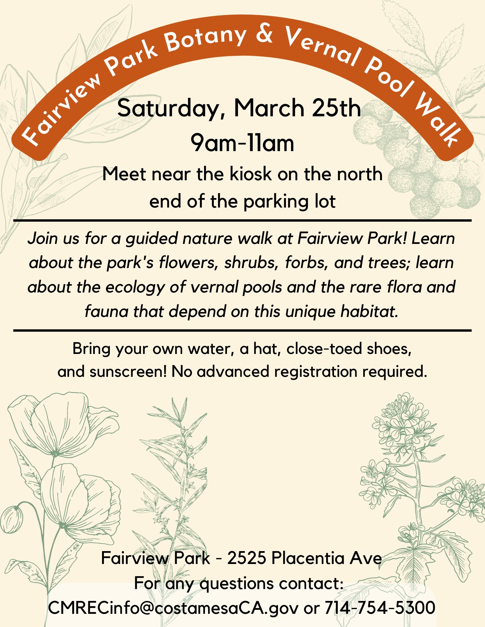 Fairview Park nature walk