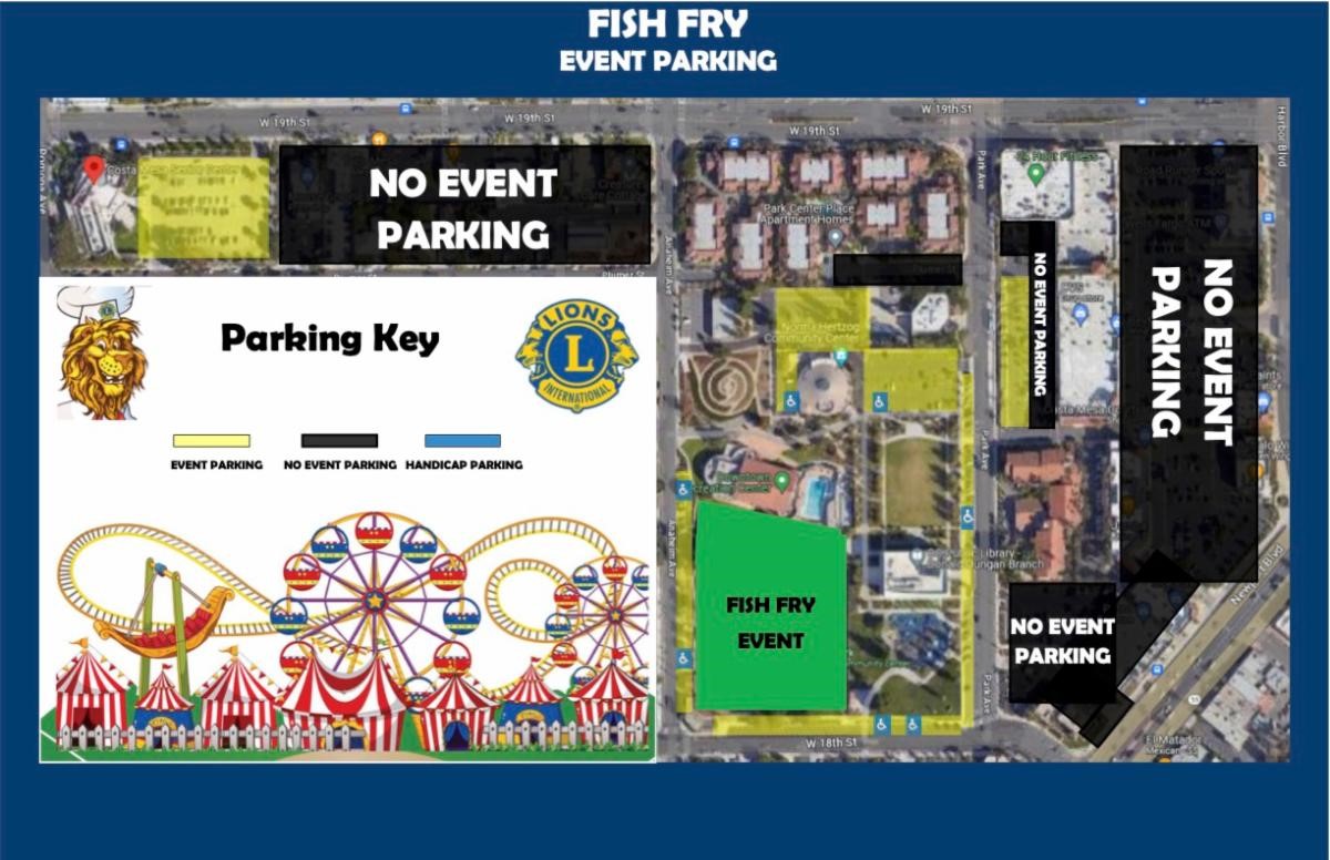 2023 fish fry parking