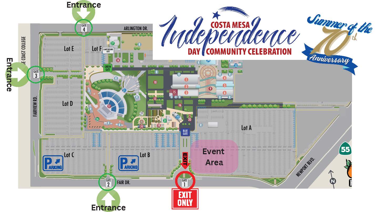 Parking and Entrance Layout