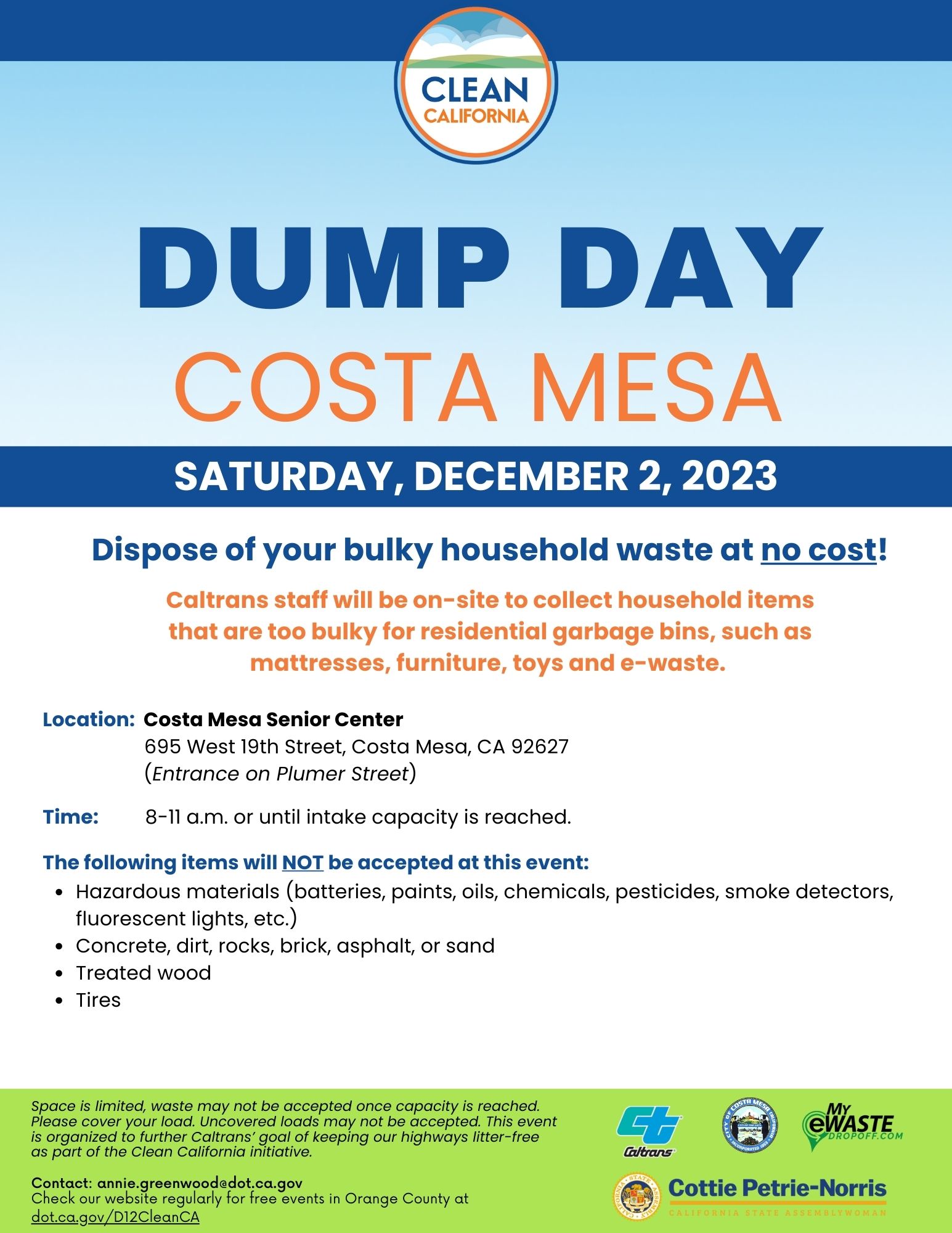 Dump Day - Costa Mesa eng 120223