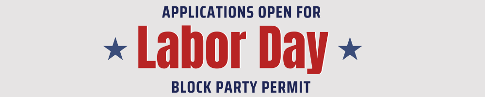 Updated Labor Day SE Permit website header