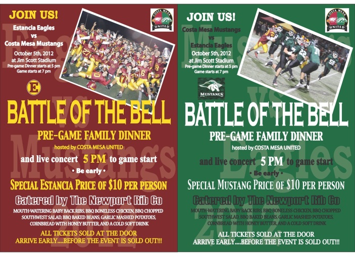 Battle of the BEll dinner