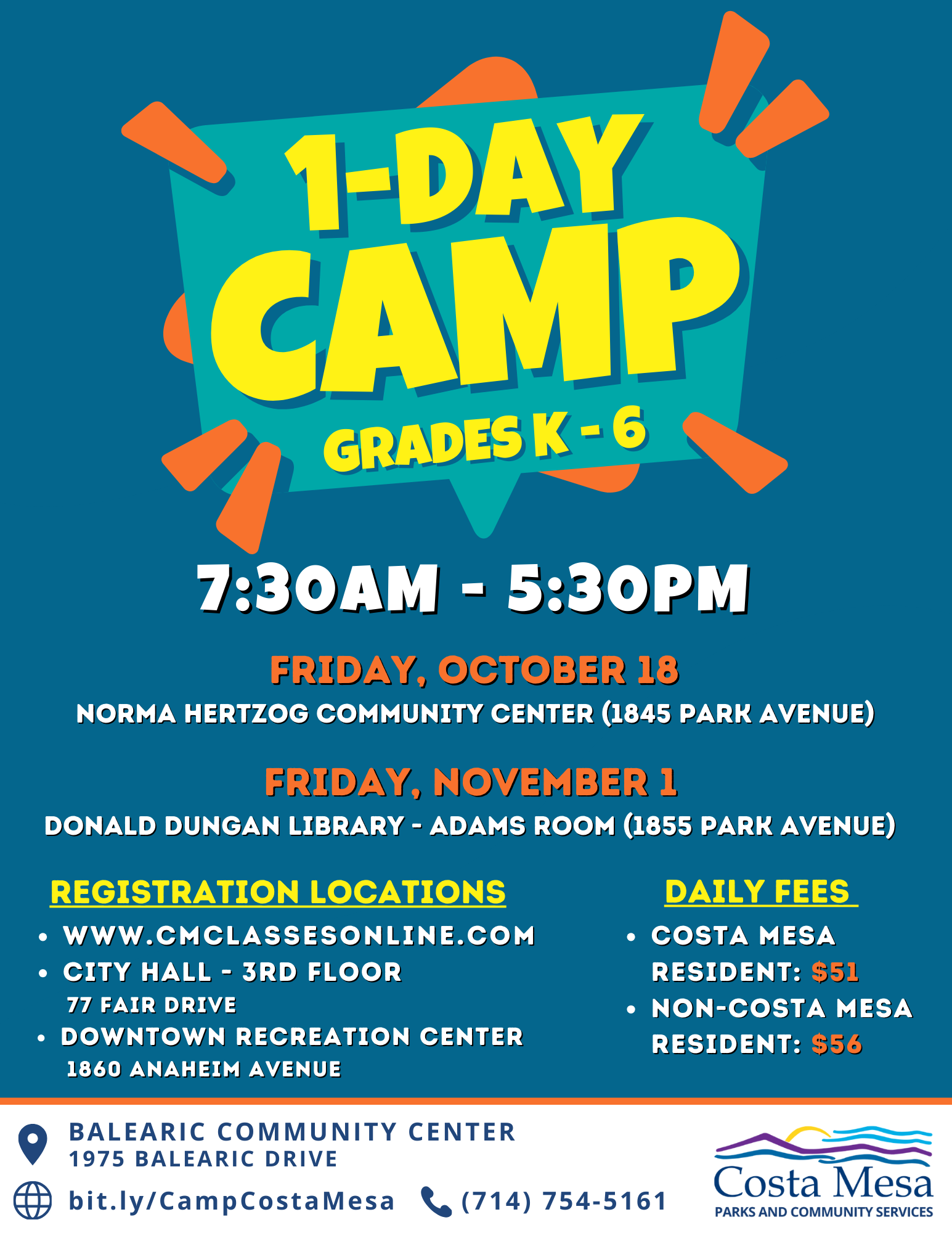 1-Day Camp UPDATED English