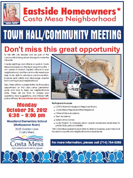 WLeece Town Hall 10-29-12