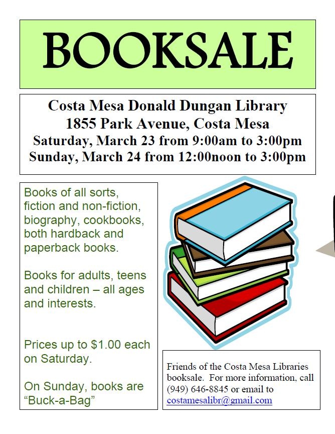 booksale March 23-24 2013