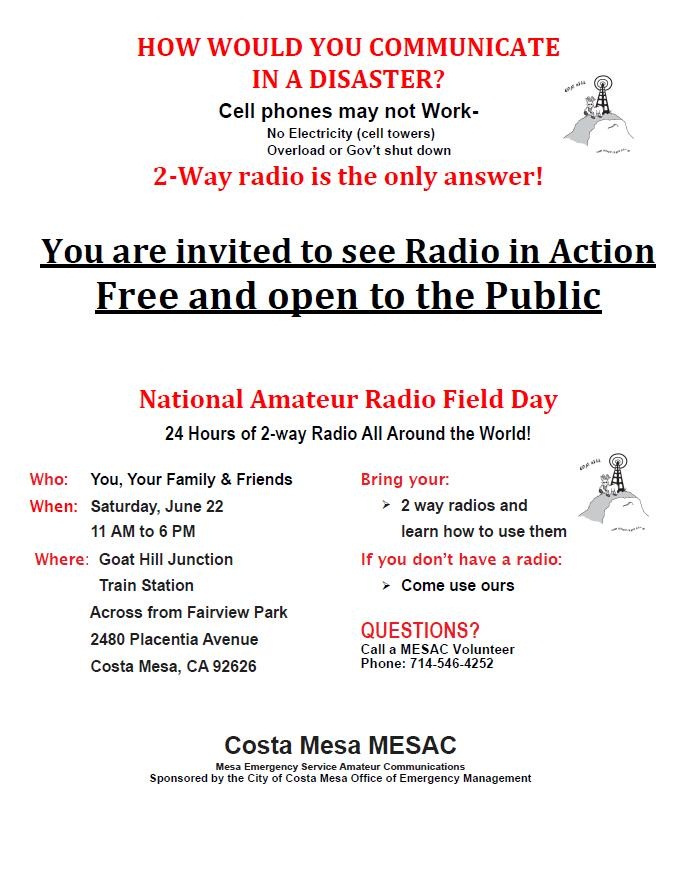 National Amateur Radio Field Day