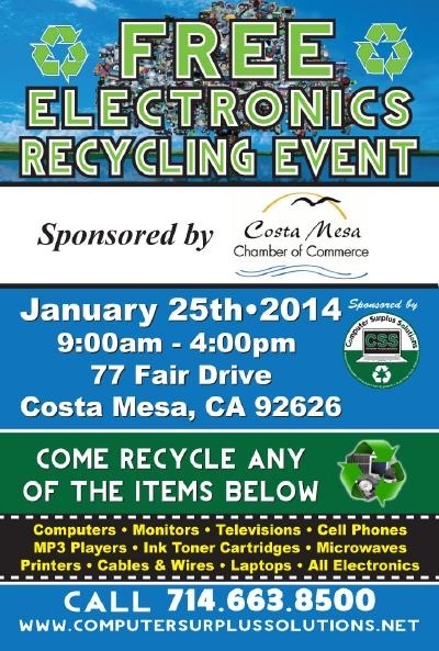 2014 Electronics Recycle Event