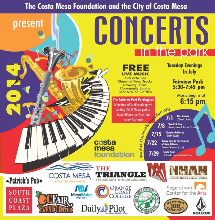 Concerts in the park 2014