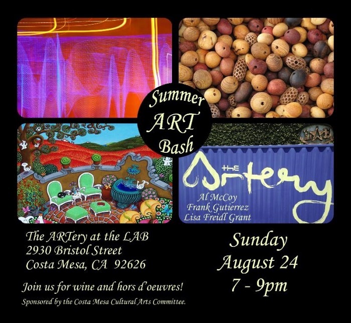 Summer Art Bash August 24, 2014